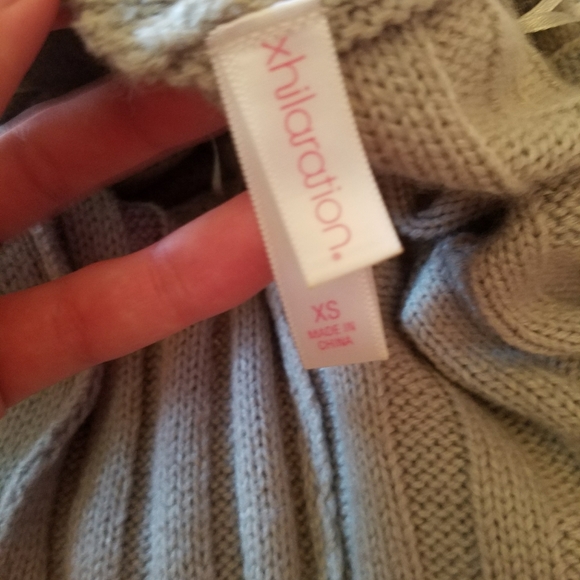 Xhileration grey cardigan size extra small - Picture 5 of 5